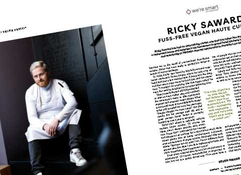 Article Rikcy Saward in Kachen magazine