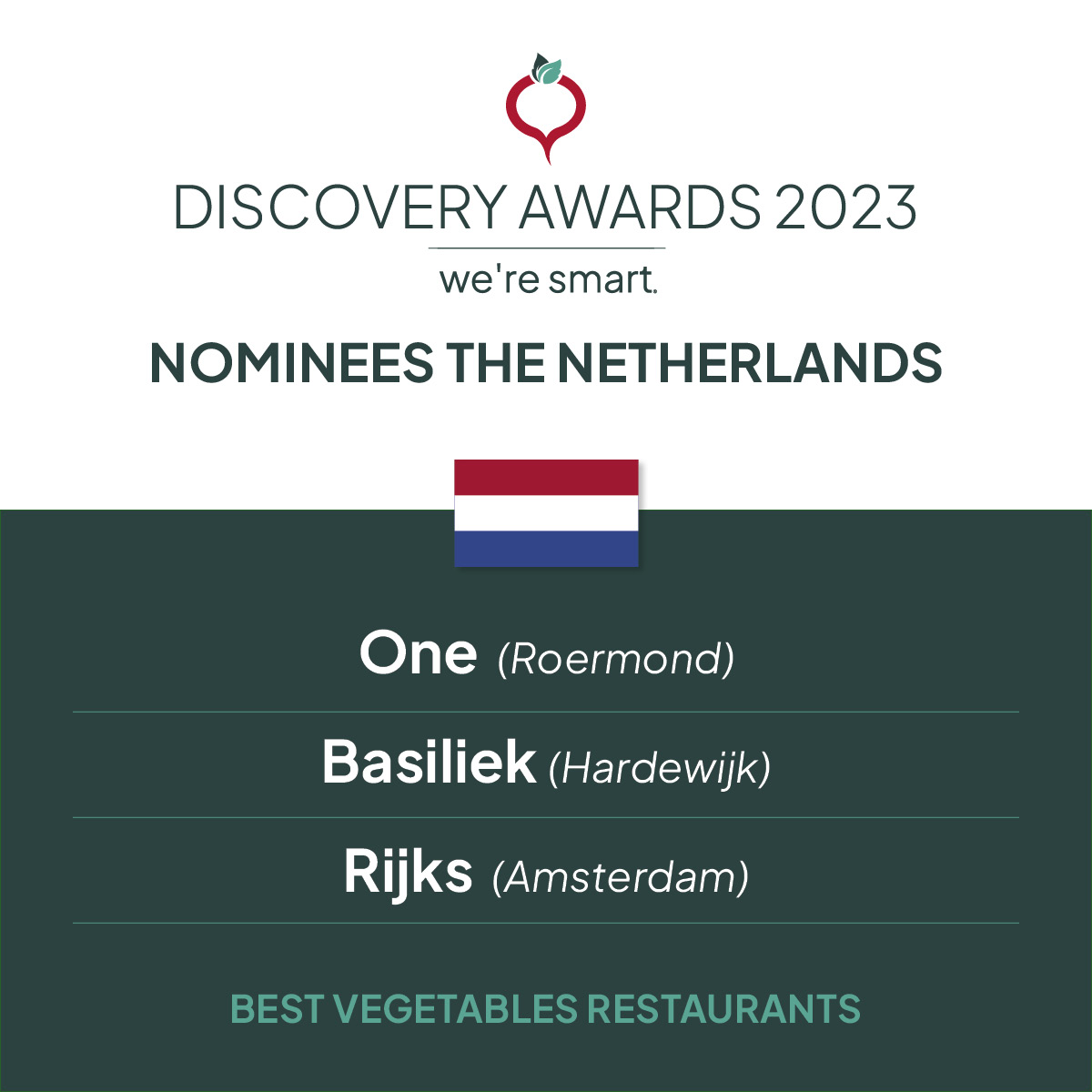 Nominees The Netherlands