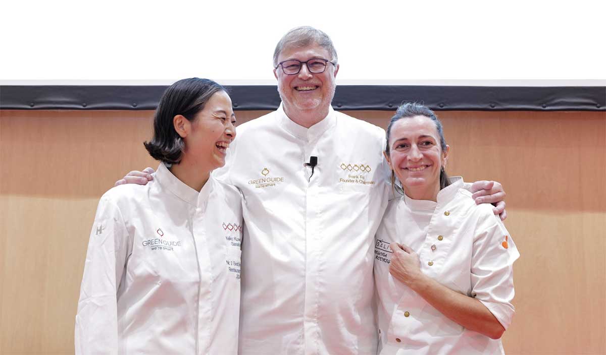 Chef Keiko Kuwakino, The Vegetables Chef® Frank Fol, Chef Begoña Rodrigo