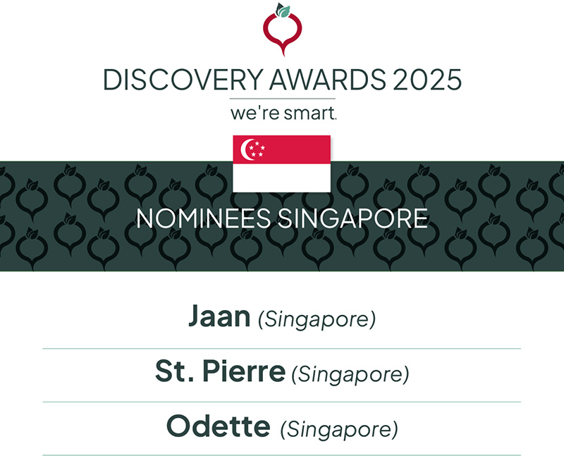 Singapore Discovery Nominees 2025