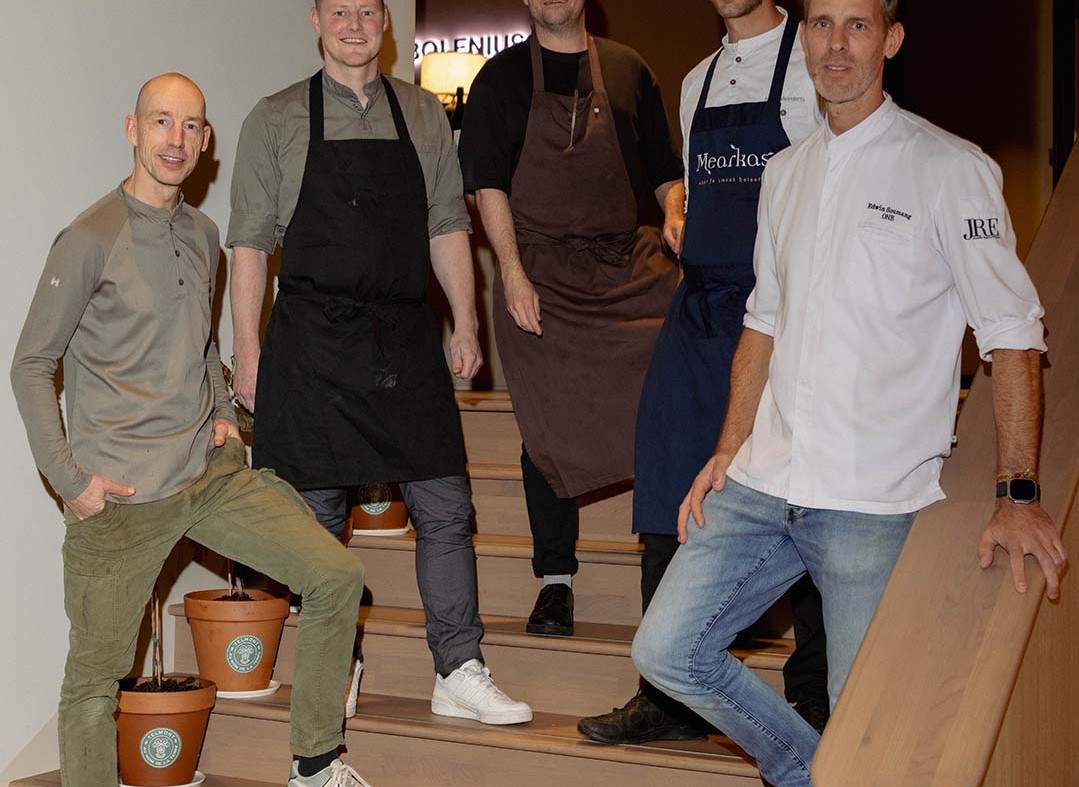 The 5 dutch Top Chefs