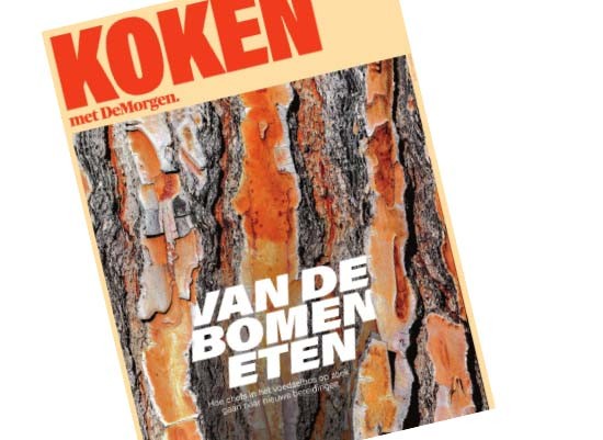 Van de bomen eten