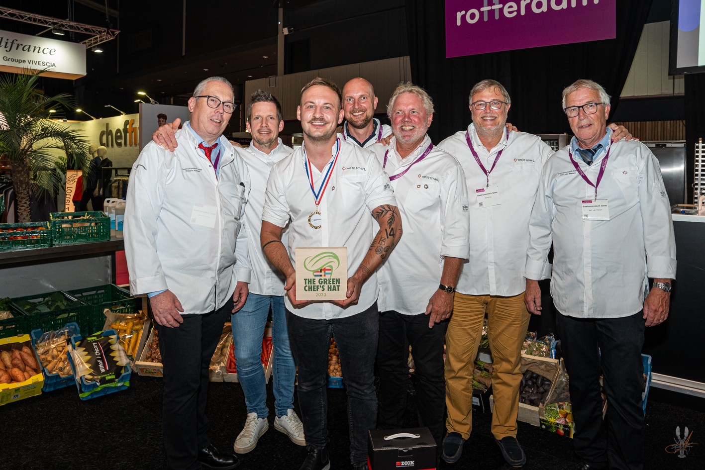 Winnaar Yornie van Dijk - Green Chef's Hat