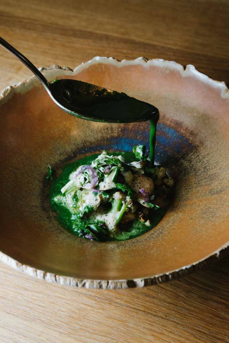 Typical winter dish at Entropy