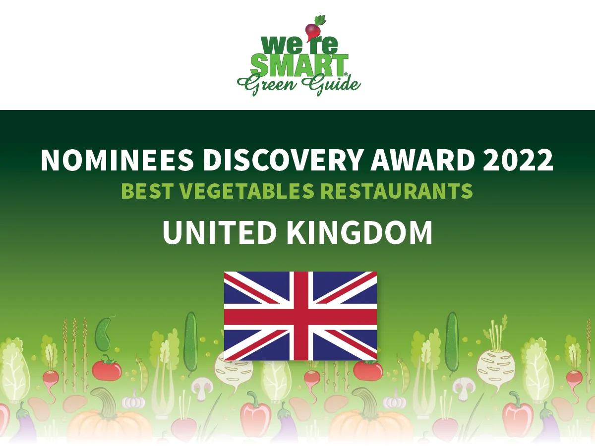 Nominees Discovery Awards for UK 2022