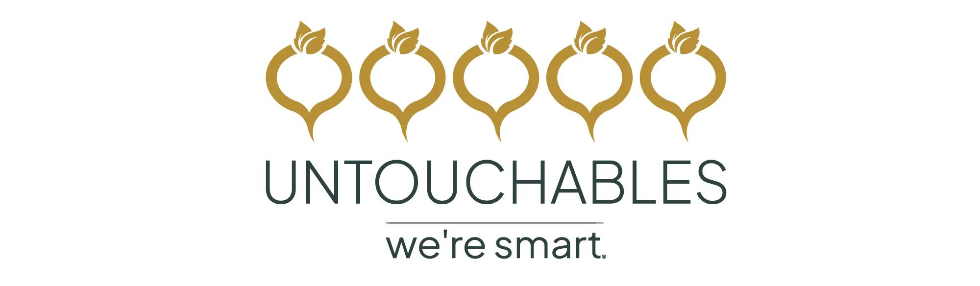 we're smart untouchables logo