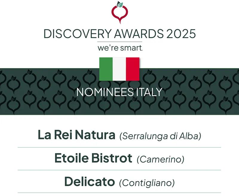 Italy Discovery Nominees 2025