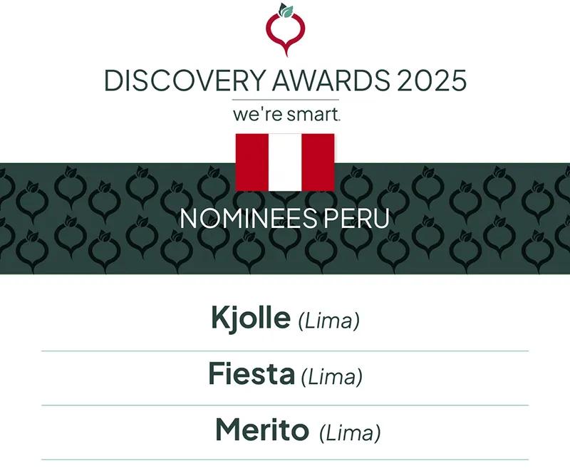Peru Discovery Nominees 2025