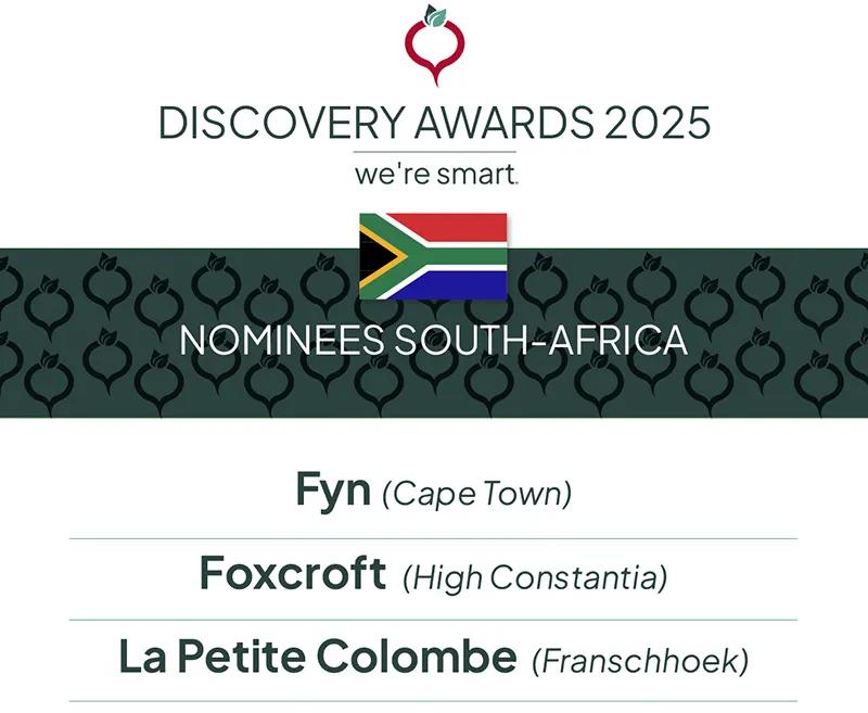 South-Africa Discovery Nominees 2025
