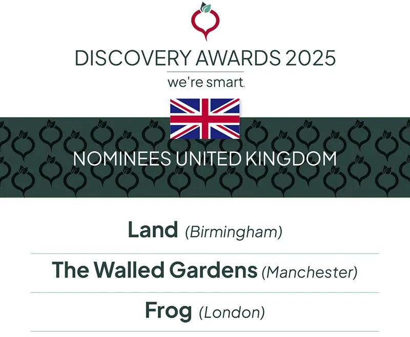 UK Discovery Nominees 2025