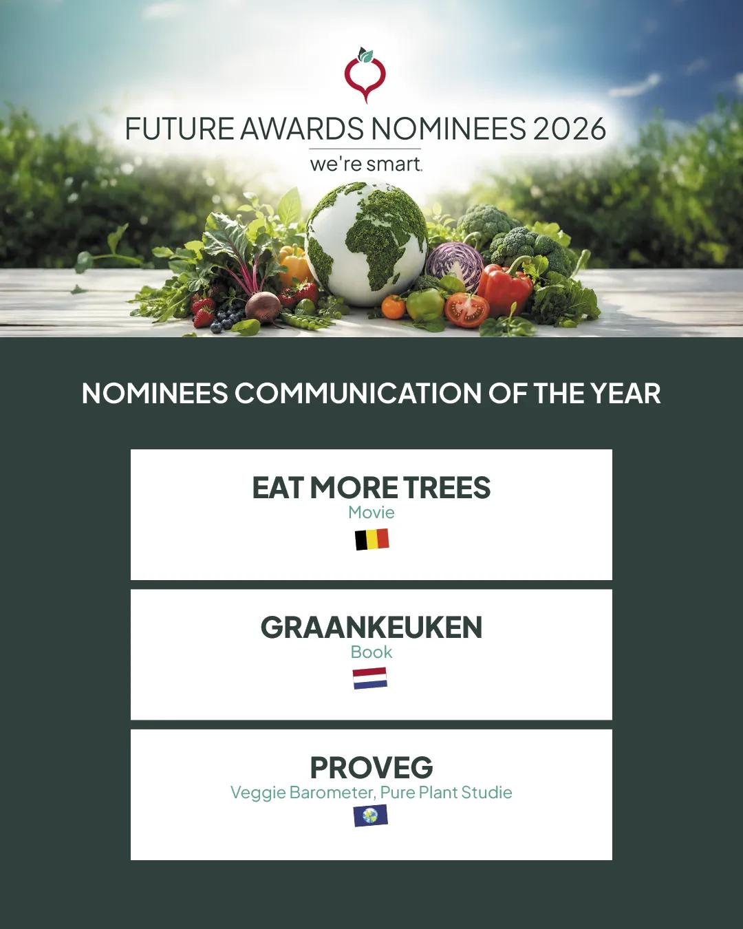 Future Award nominees 2026-communication