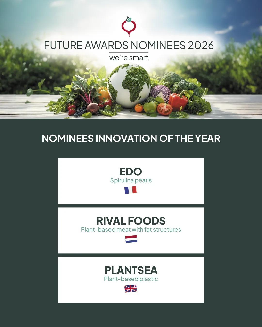 Future Award nominees 2026-innovation