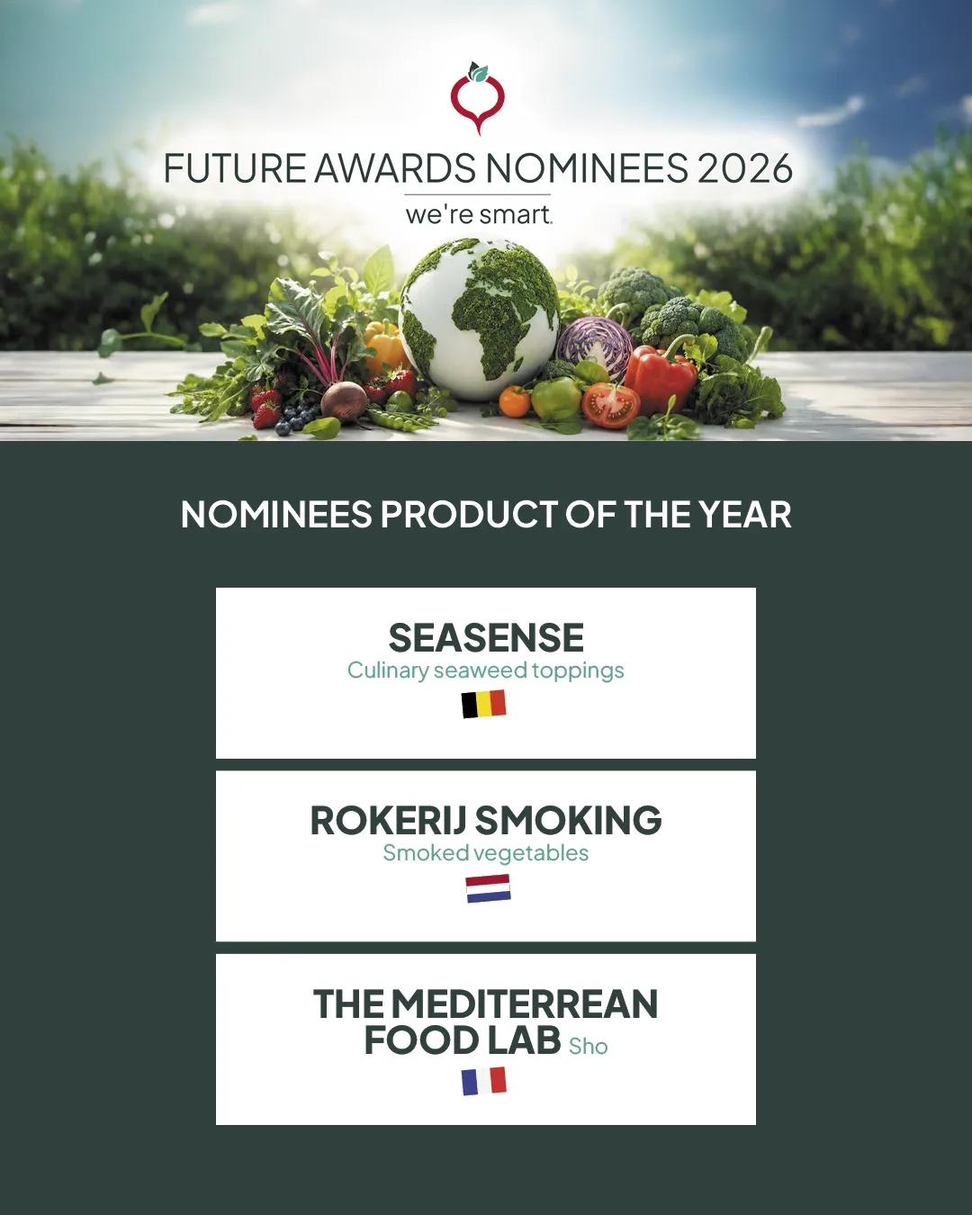 Future Award nominees 2026-product