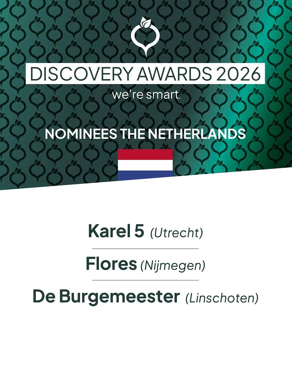 Discovery nonminees 2026 for Netherlands