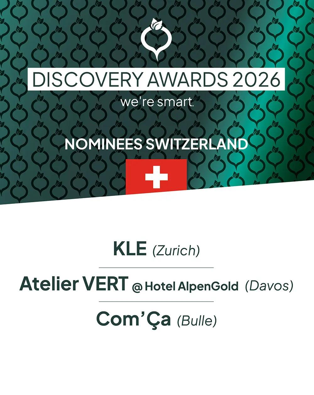 Discovery nonminees 2026 for Switzerland