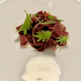 Paprika peel charcuterie marinated with onion