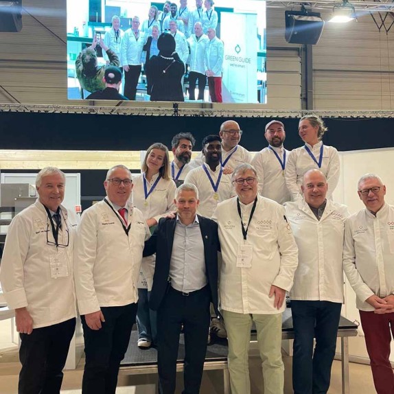 The Green chefs hat participants