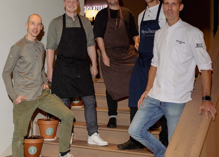 The 5 dutch Top Chefs