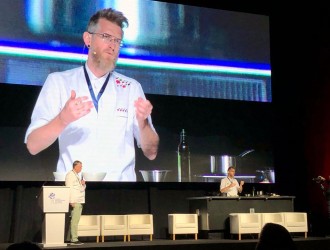 Nicolas Decloedt at World Chefs Congress
